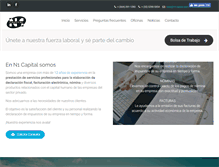 Tablet Screenshot of n1capital.com